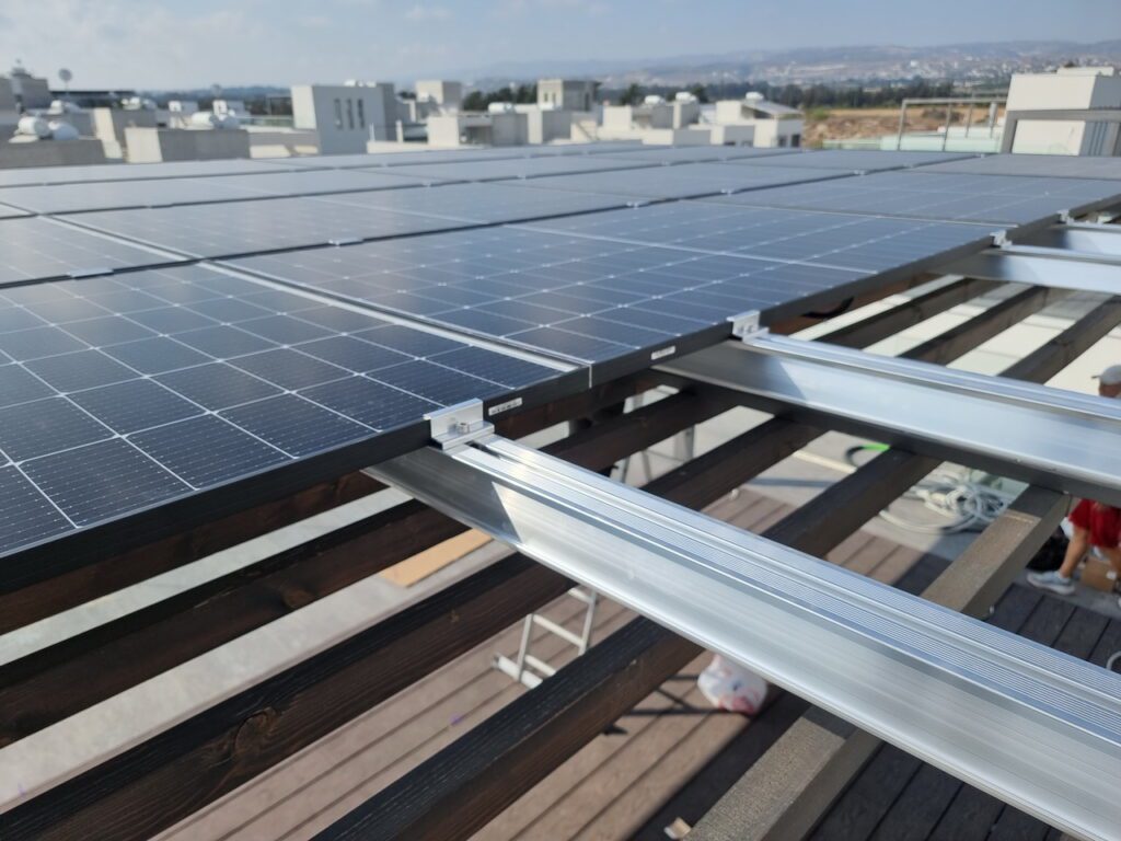 Solar Panels Flat Roof Cyprus