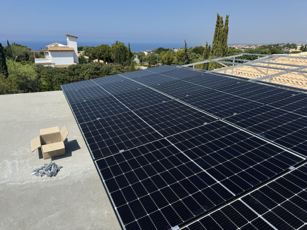 Solar Panels Summer Heat Cyprus