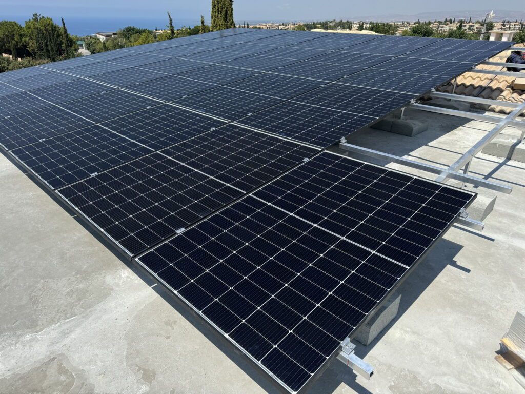 Off-Grid Solar Apartment Building Cyprus